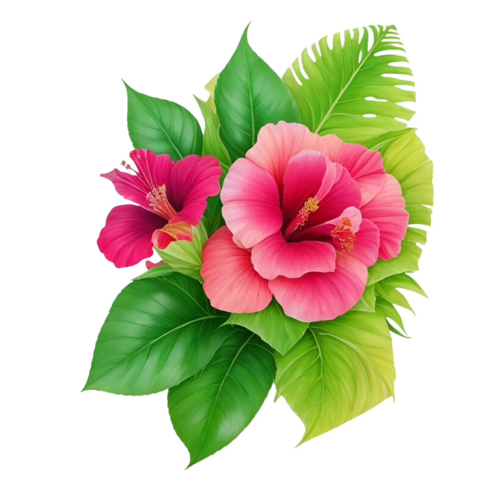 Colorful floral bouquet of botanical summer flowers for wedding, valentine anniversary, png