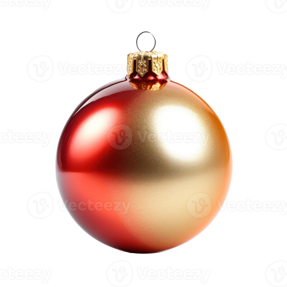 Christmas ball isolated. Illustration png