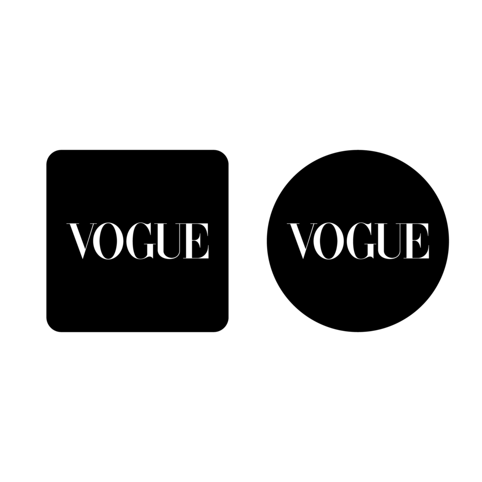 Vogue logo transparent PNG 24693426 PNG