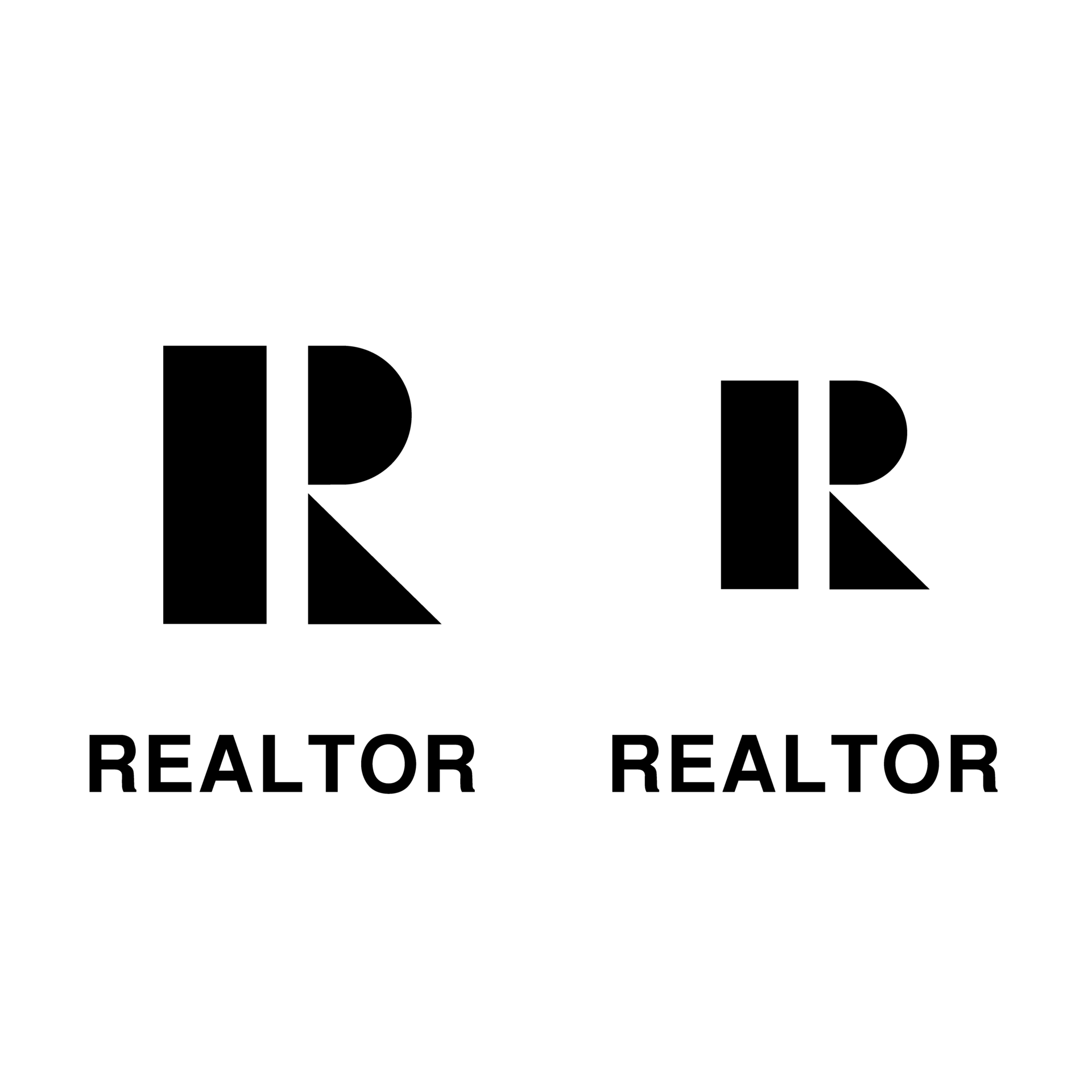 Realtor logo black and white transparent PNG 24693540 PNG