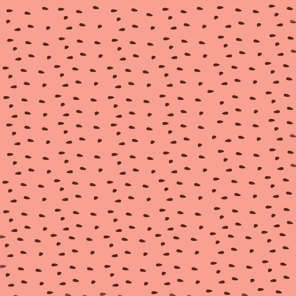 seamless watermelon seeds pattern and background vector