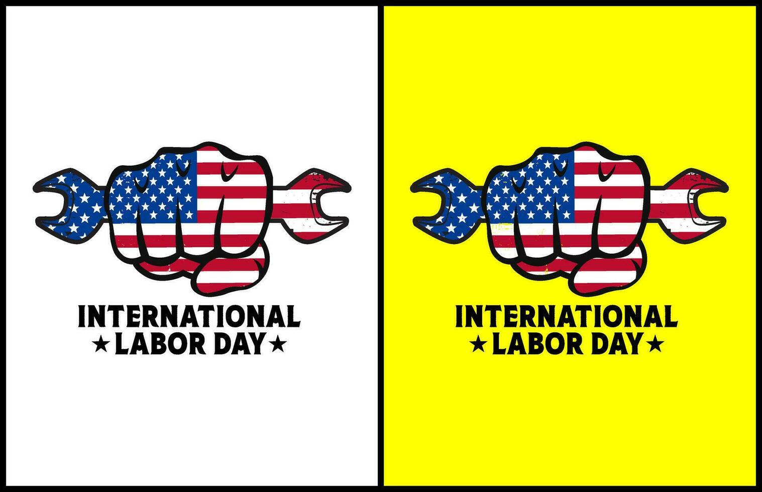 Vintage Labor Day T shirt vector, International Labor Day T shirts, International Workers Day t shirt, Labor Day T shirt Template, happy labor day vector