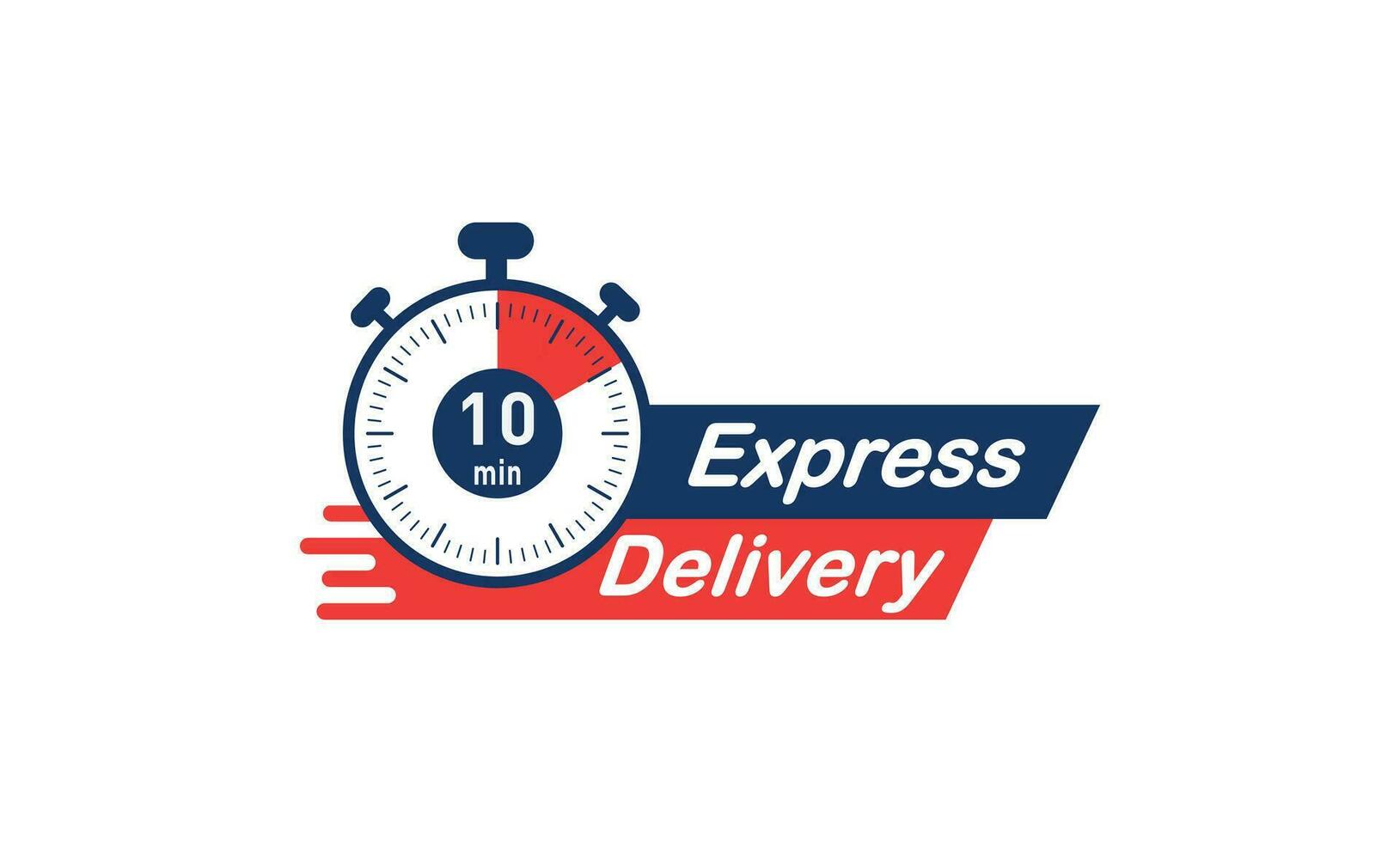 Express Delivery set stock illustration vector