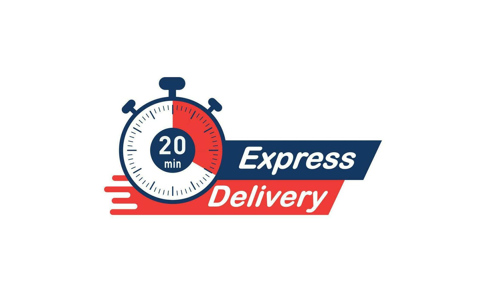 Express Delivery set stock illustration vector