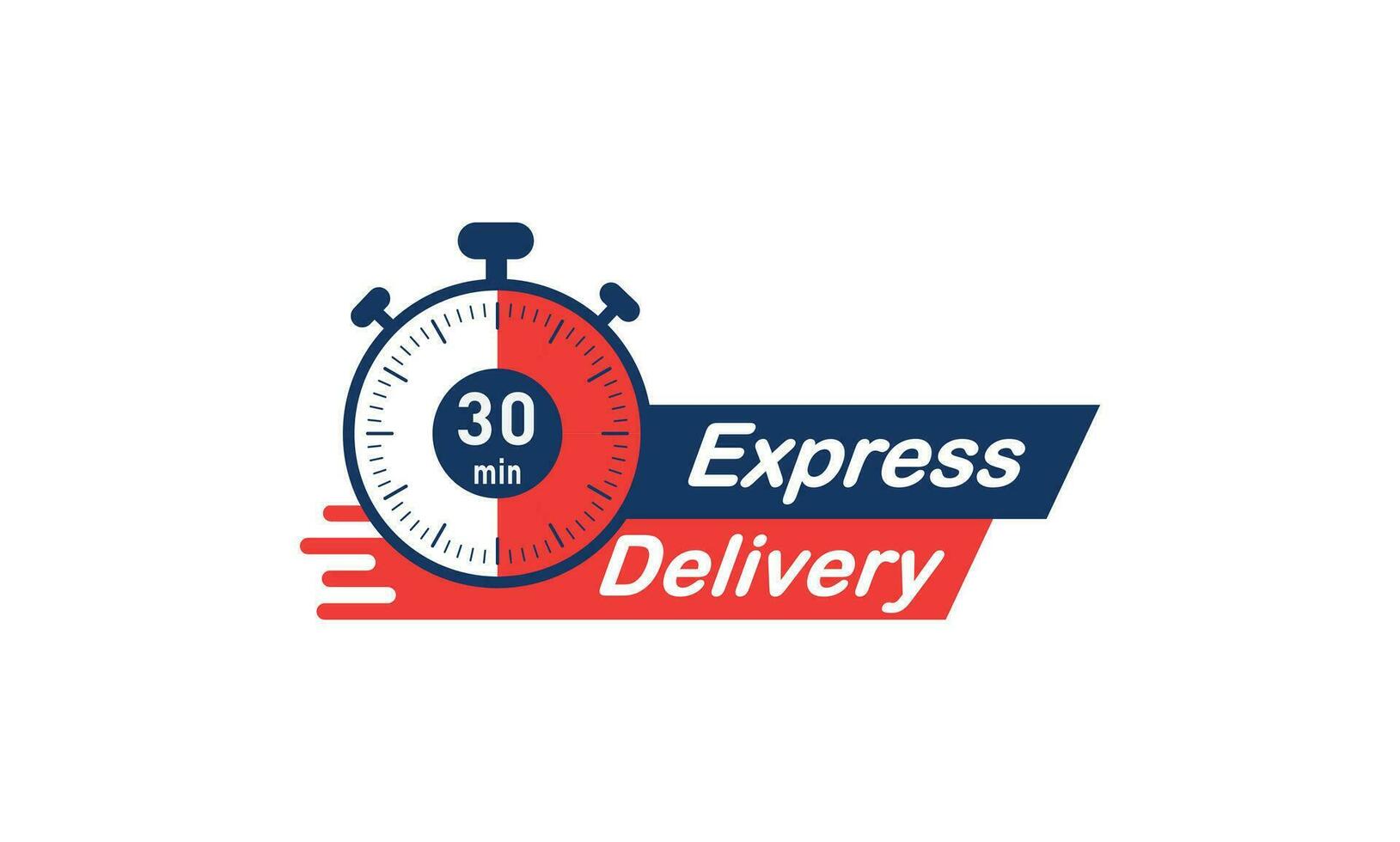 Express Delivery set stock illustration vector