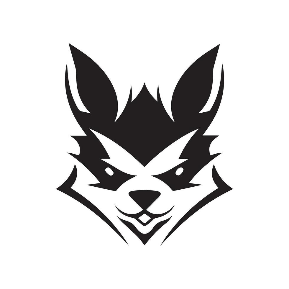 lobo logo diseño, lobo mascota logo diseño. lobo ilustración. vector logo