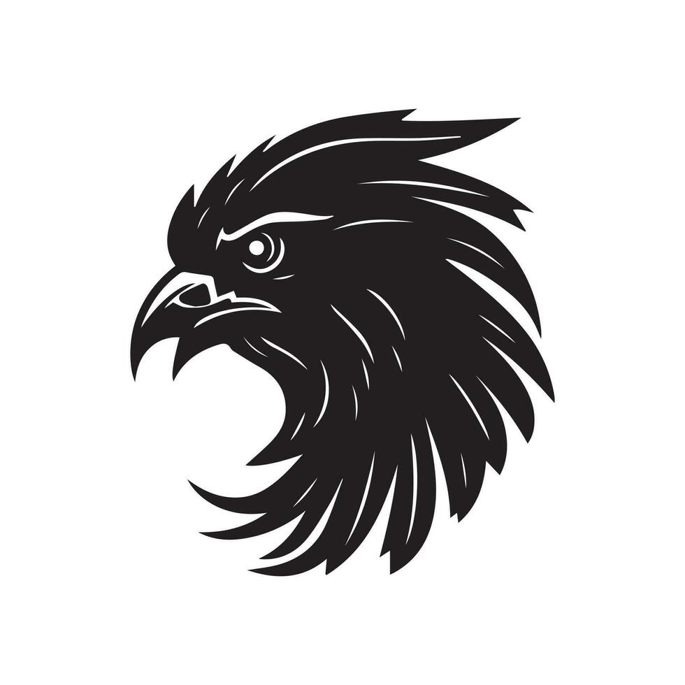 Eagle Logo vector, Eagle Illustration, Eagle mascot logo, Vector logo design