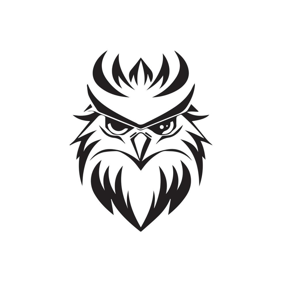 águila logo vector, águila ilustración, águila mascota logo, vector logo diseño