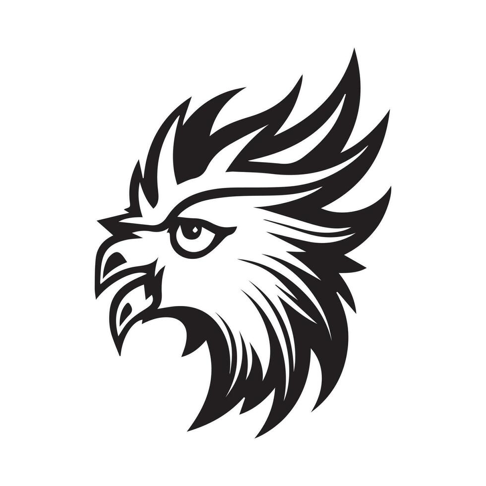 Eagle Logo vector, Eagle Illustration, Eagle mascot logo, Vector logo design