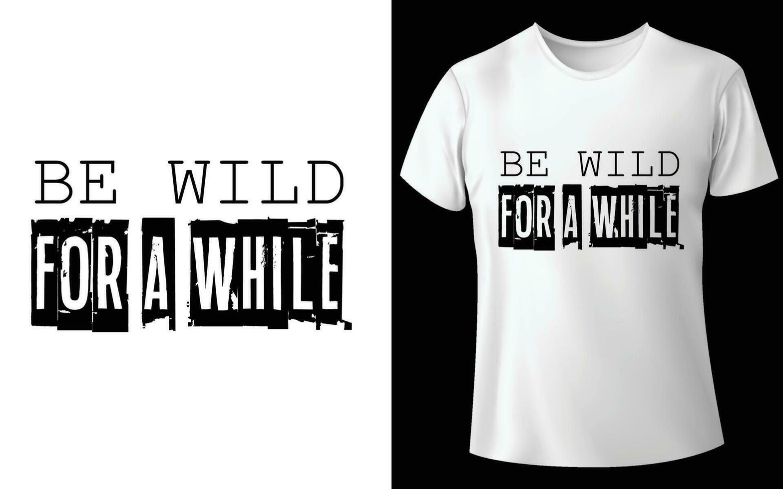 Simple t shirt design vector