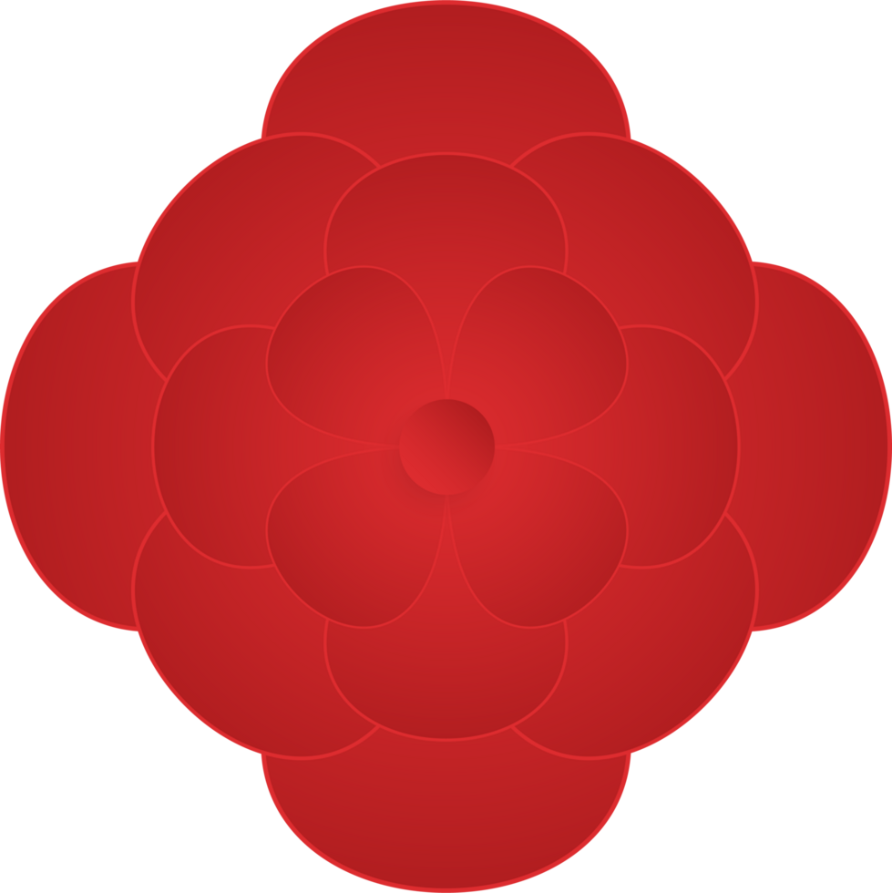 Flower, Element of floral paper cut. Paper cut of flower shape and spring symbol. png