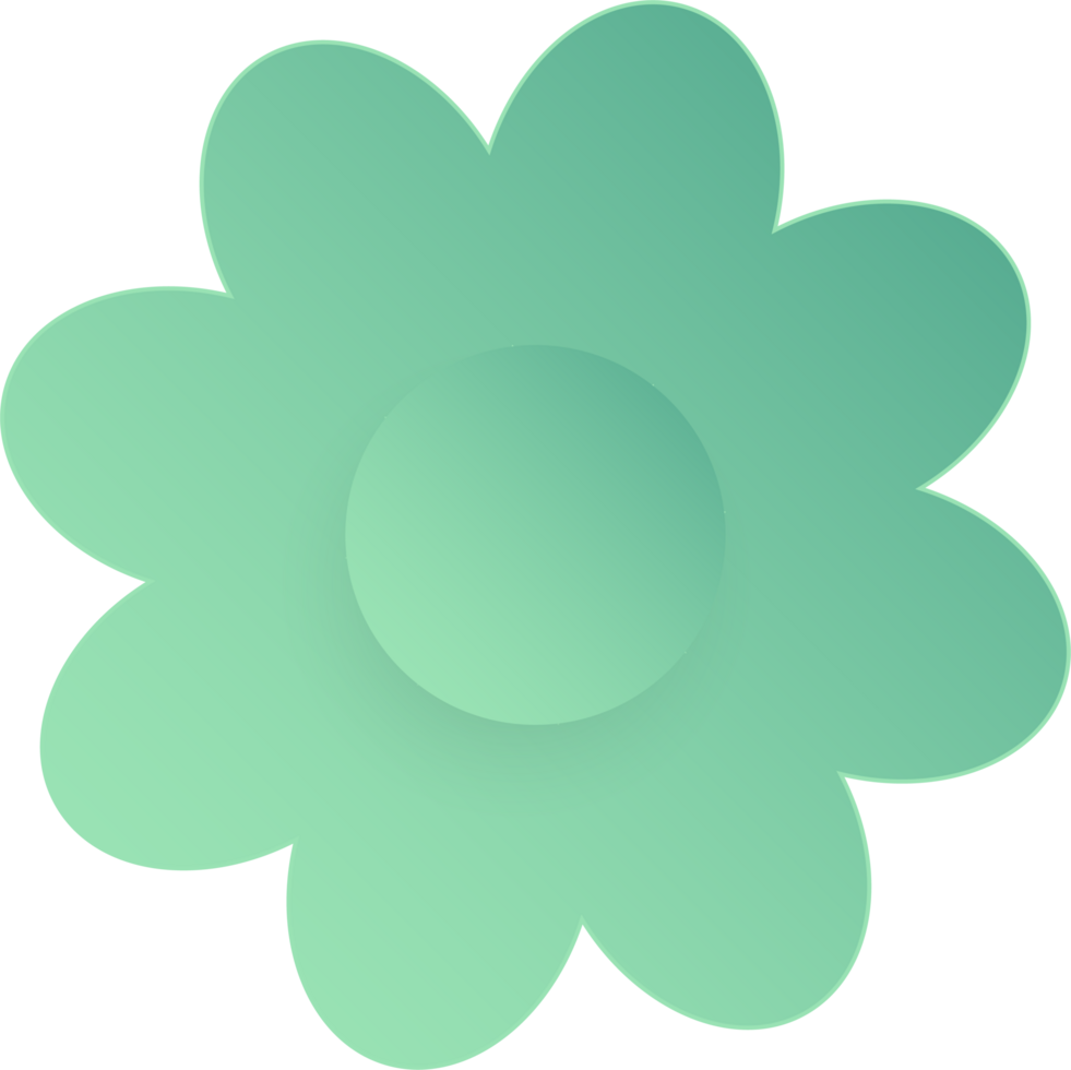 Flower, Element of floral paper cut. Paper cut of flower shape and spring symbol. png
