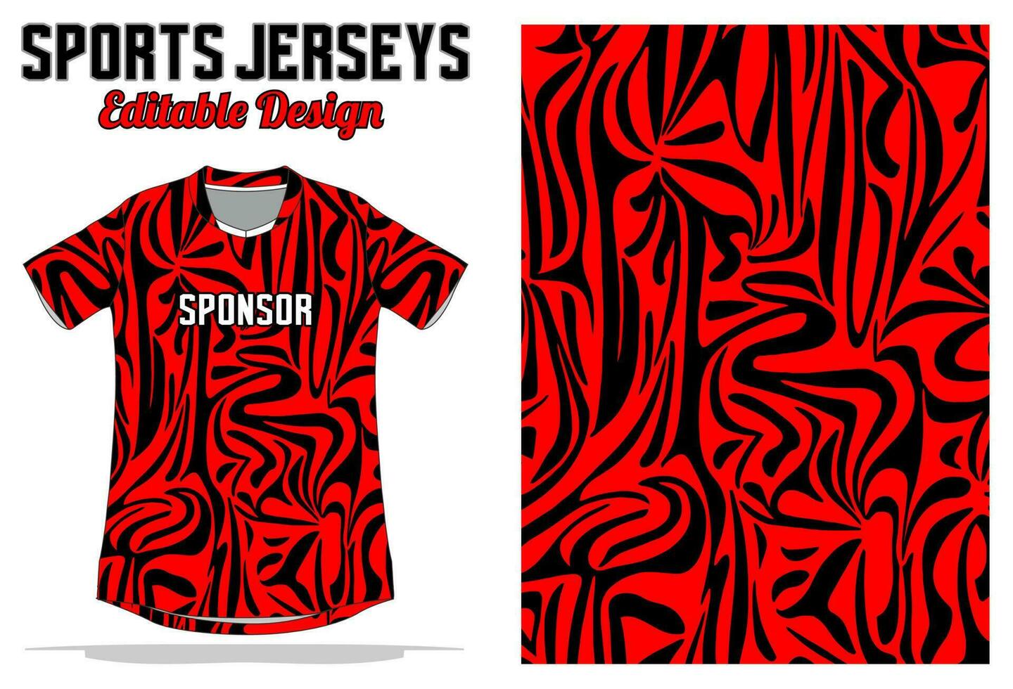 Abstract background jersey design for sport uniform vector