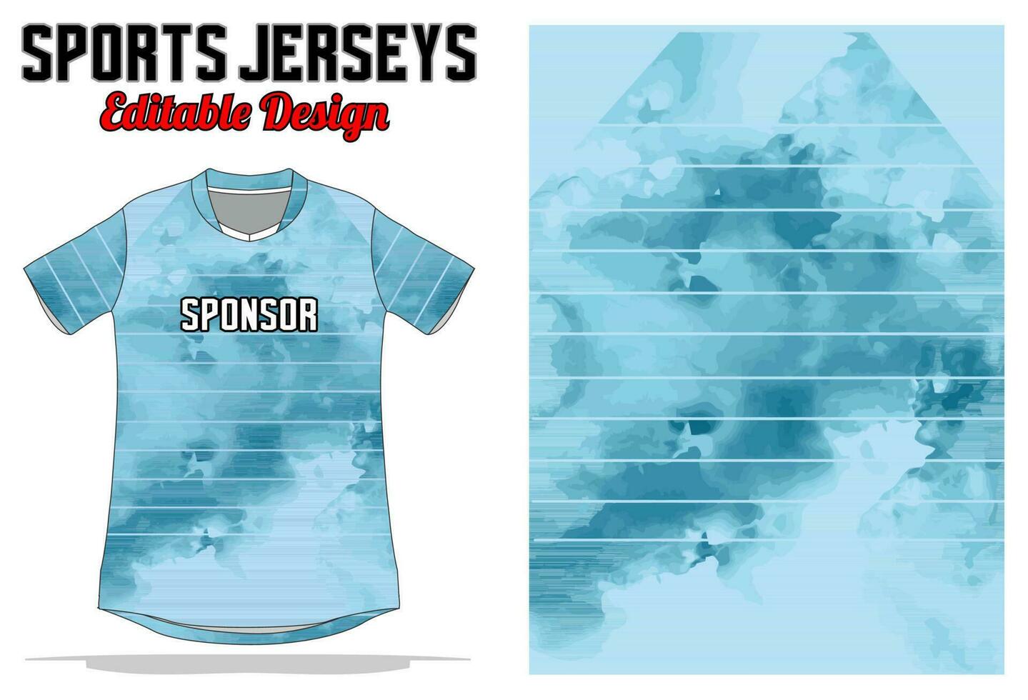 Abstract background jersey design for sport uniform vector