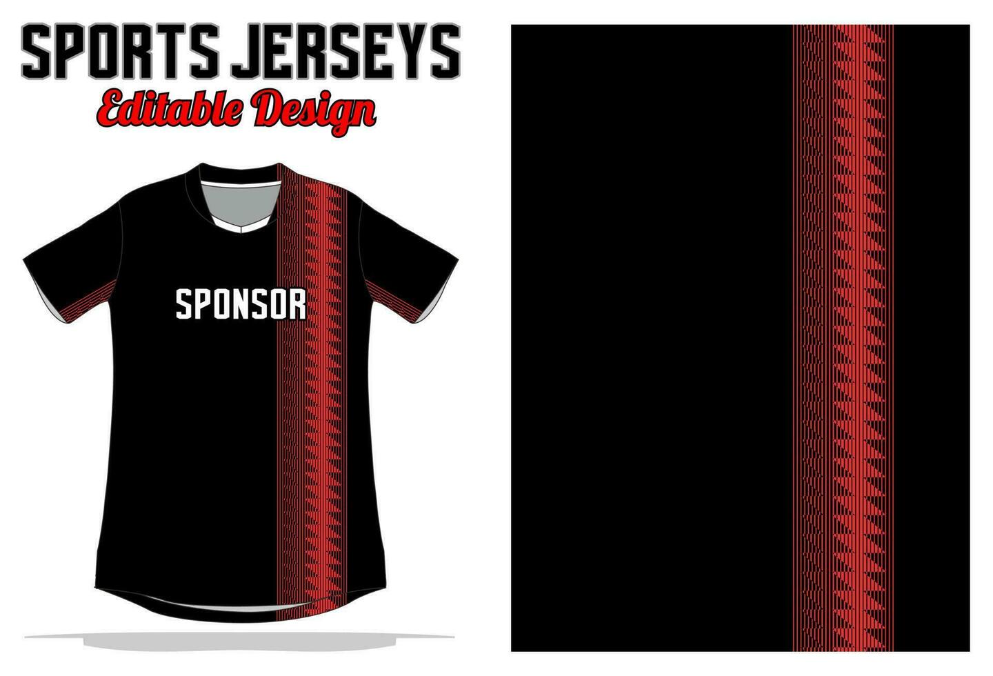 Abstract background jersey design for sport uniform vector
