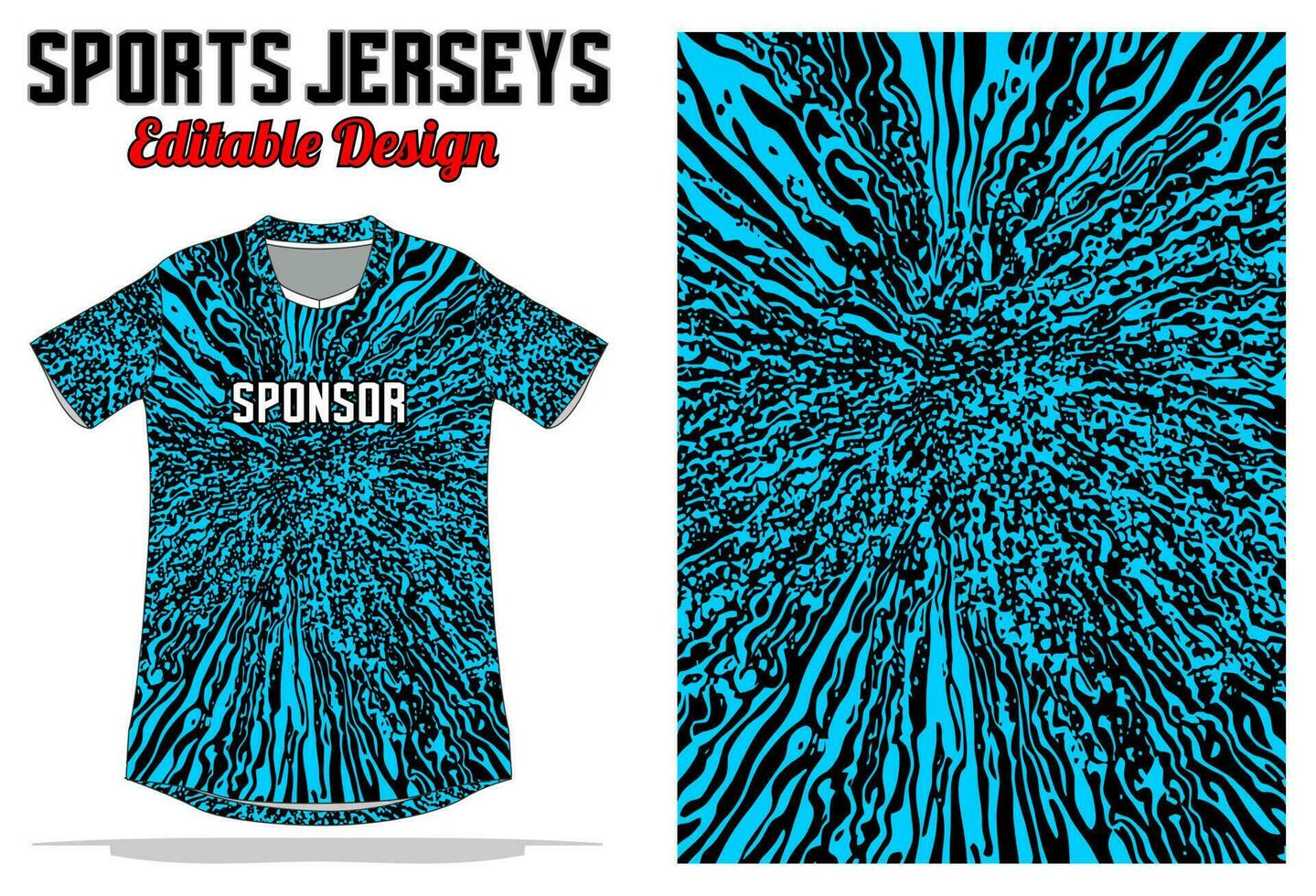 Abstract background jersey design for sport uniform vector