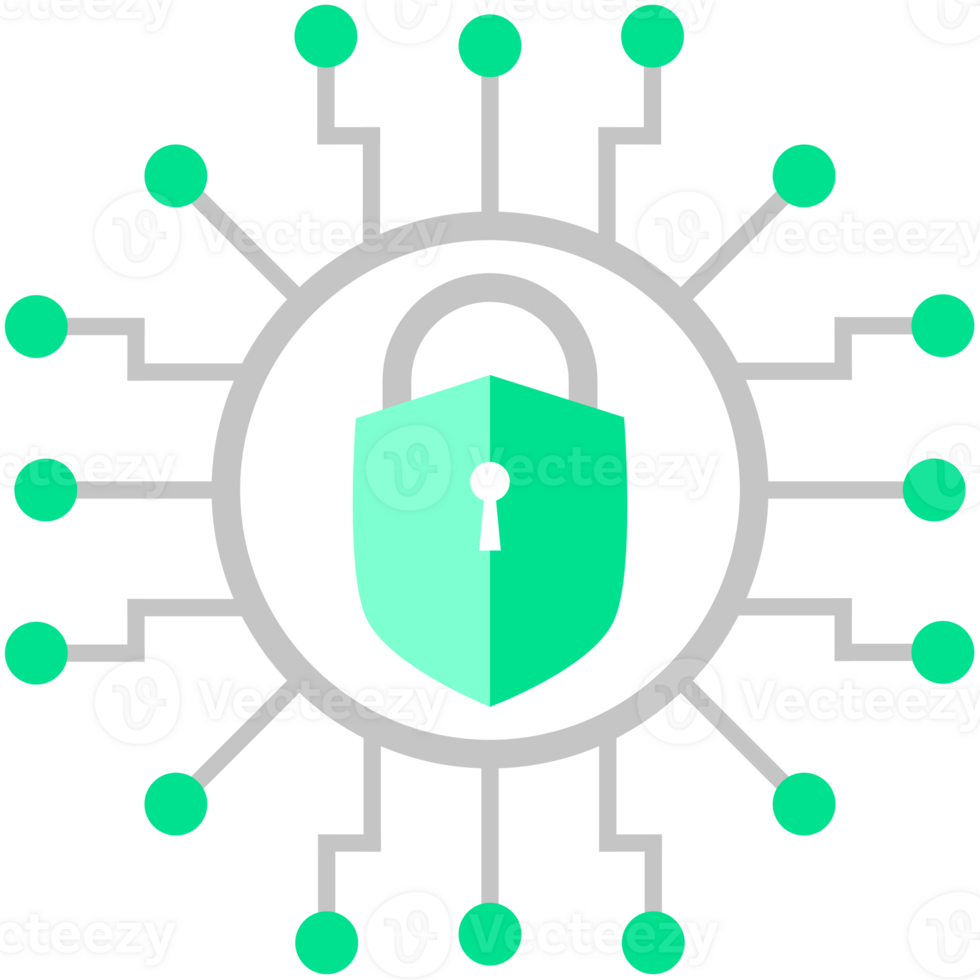 Color Cybersecurity Icon png