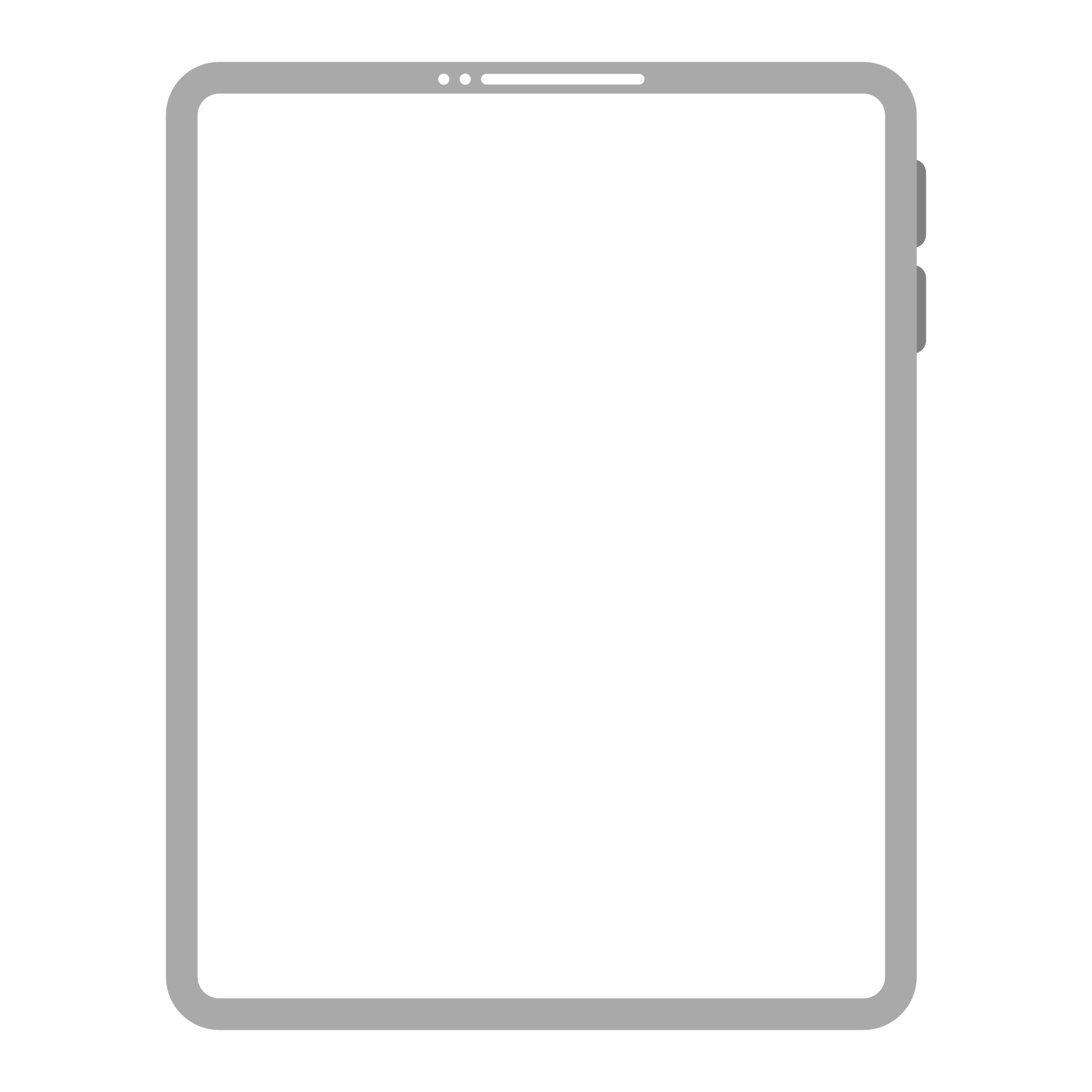 Blank Tablet Screen 24696747 PNG