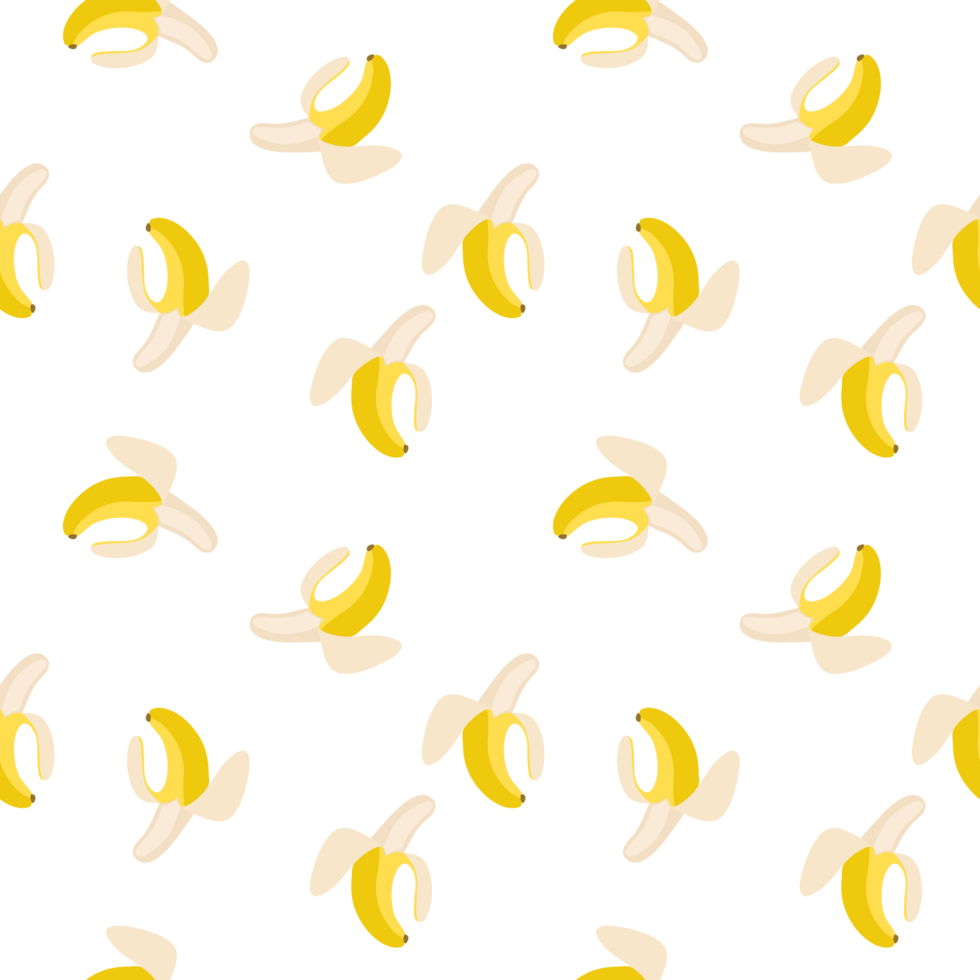 banaan patroon naadloos achtergrond png