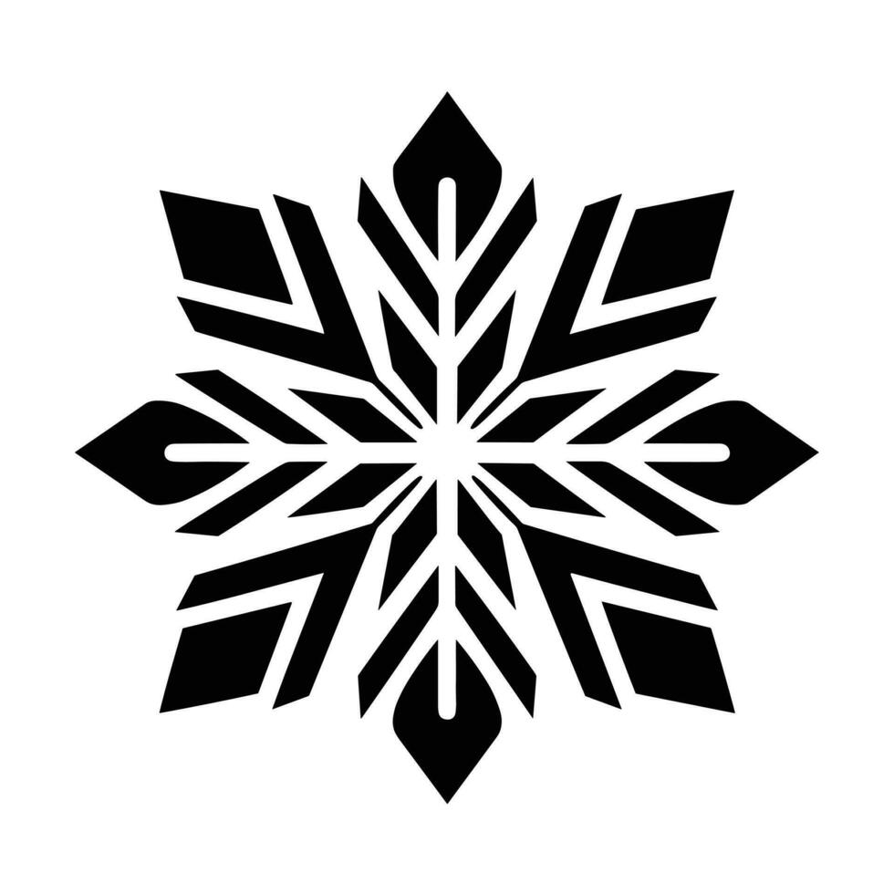 Beautiful Christmas Snowflake vector