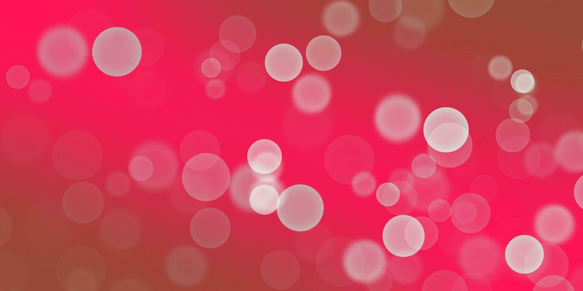 Pink Blurry Illumination Holiday Bokeh Background, Golden Line, Christmas Illustration photo