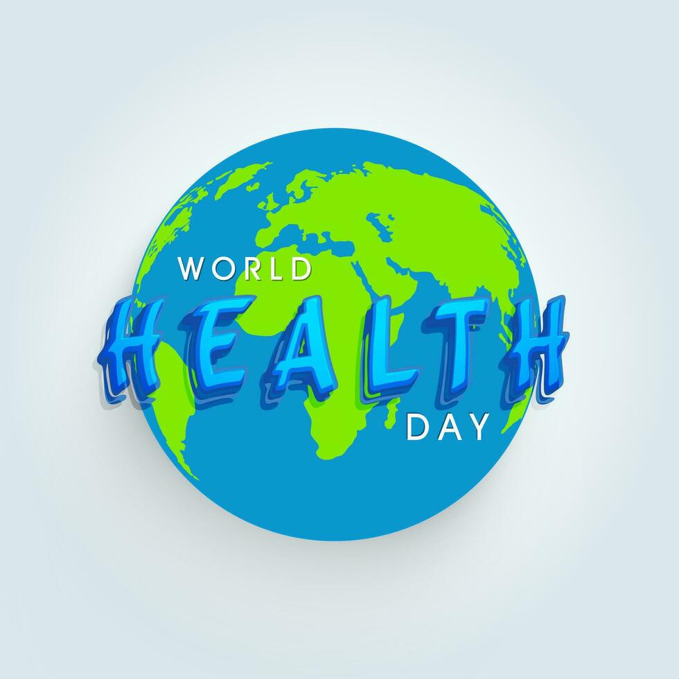 World Health Day Logo Design. vector