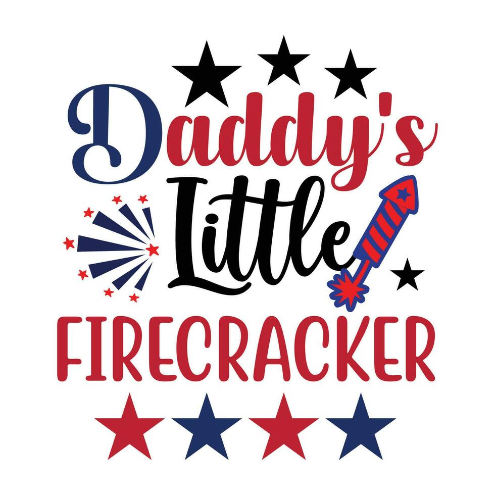 4th of July quote my new and unique design for t-shirt, cards, frame artwork, bags, mugs, stickers, tumblers, phone cases, print etc. vector