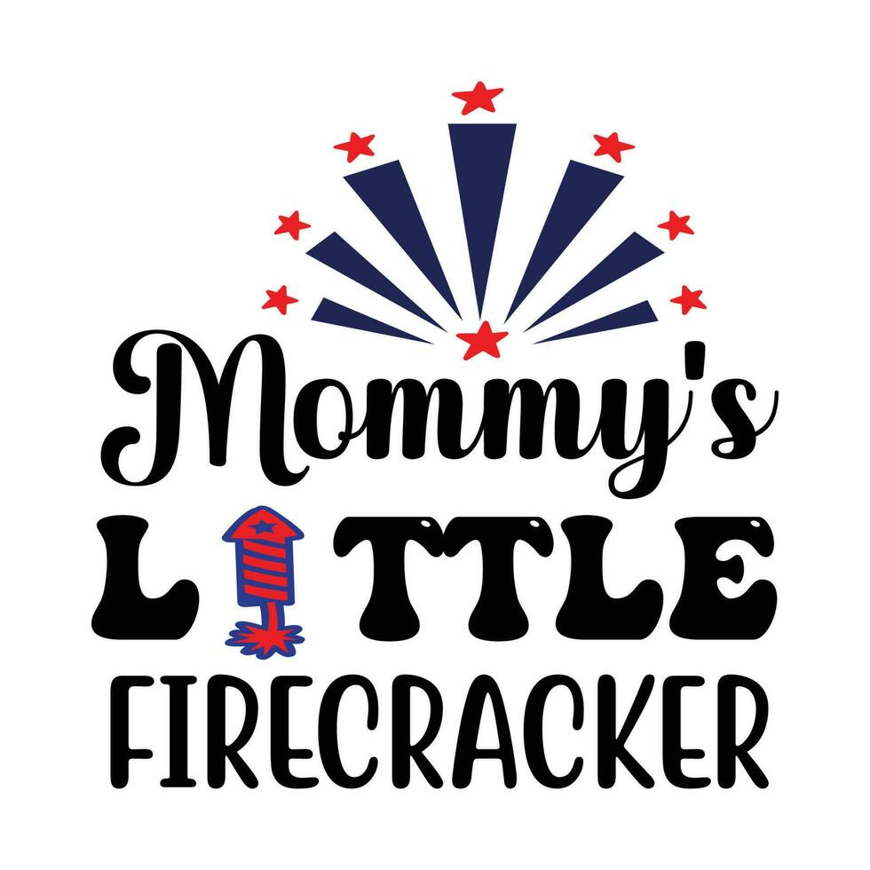 4th of July quote my new and unique design for t-shirt, cards, frame artwork, bags, mugs, stickers, tumblers, phone cases, print etc. vector