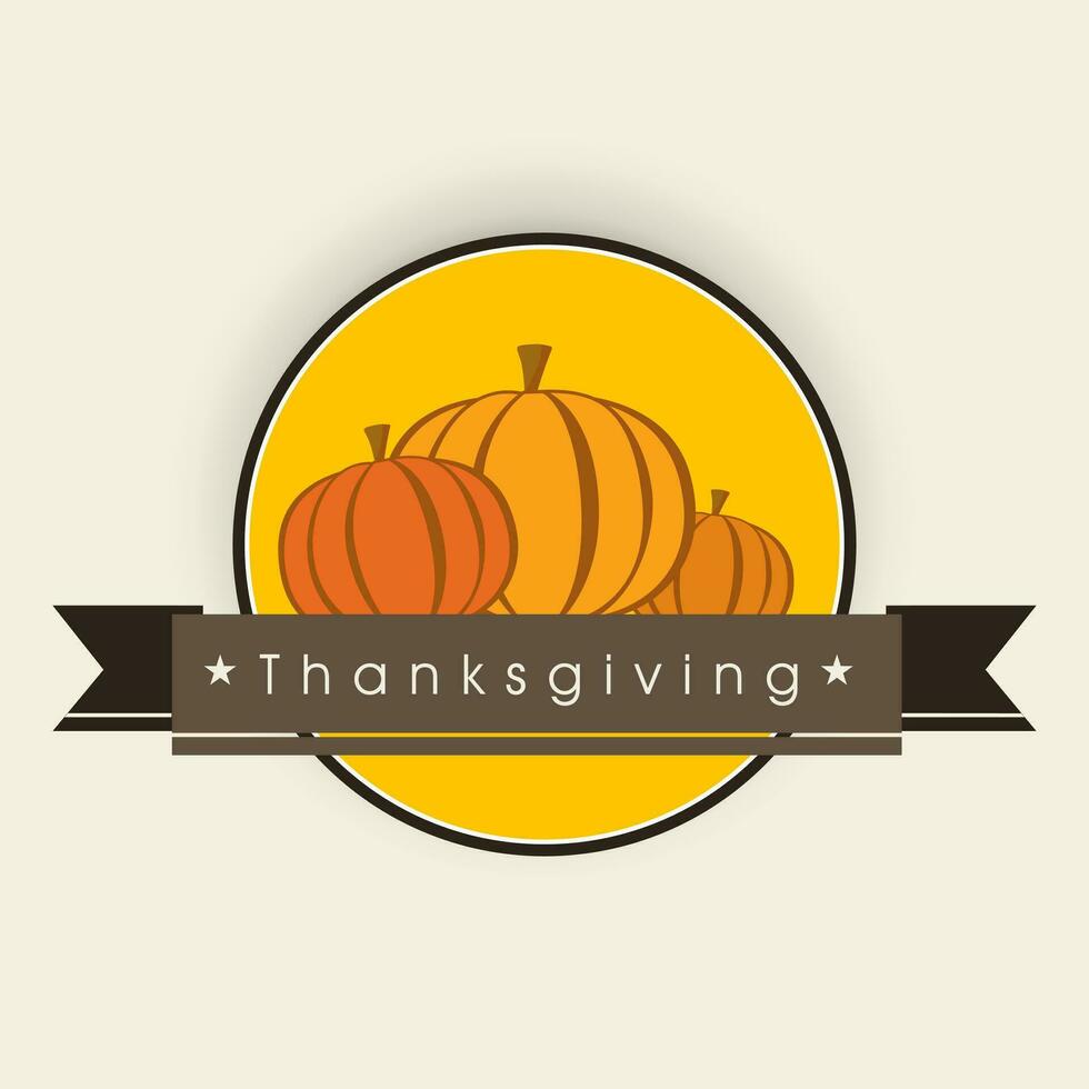 Happy Thanksgiving Background. vector