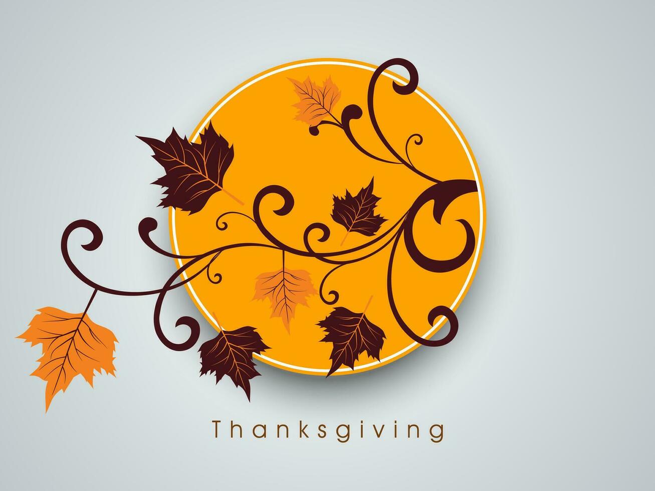 Happy Thanksgiving Background. vector