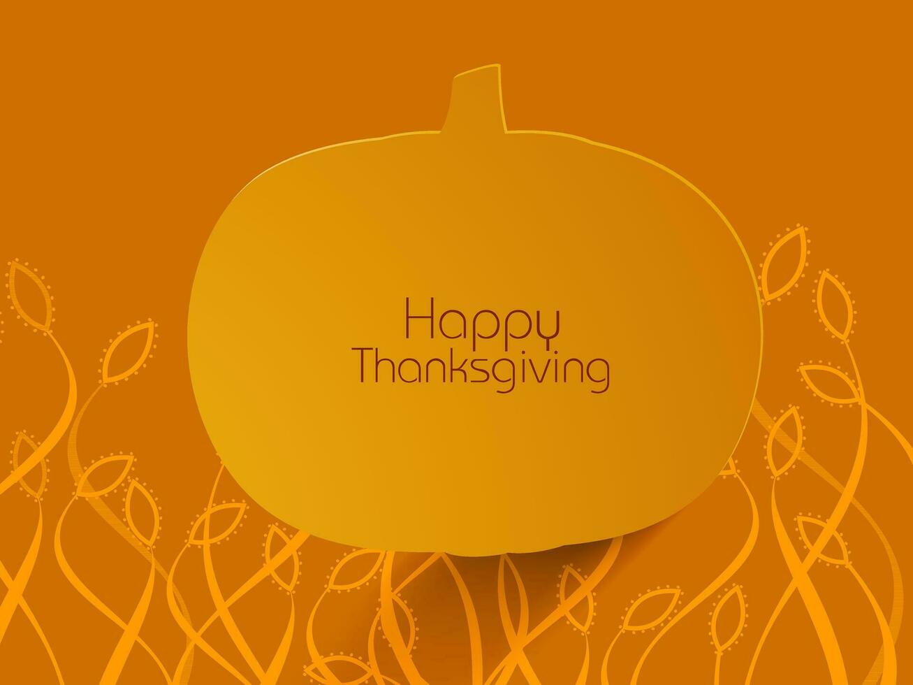 Happy Thanksgiving Background. vector