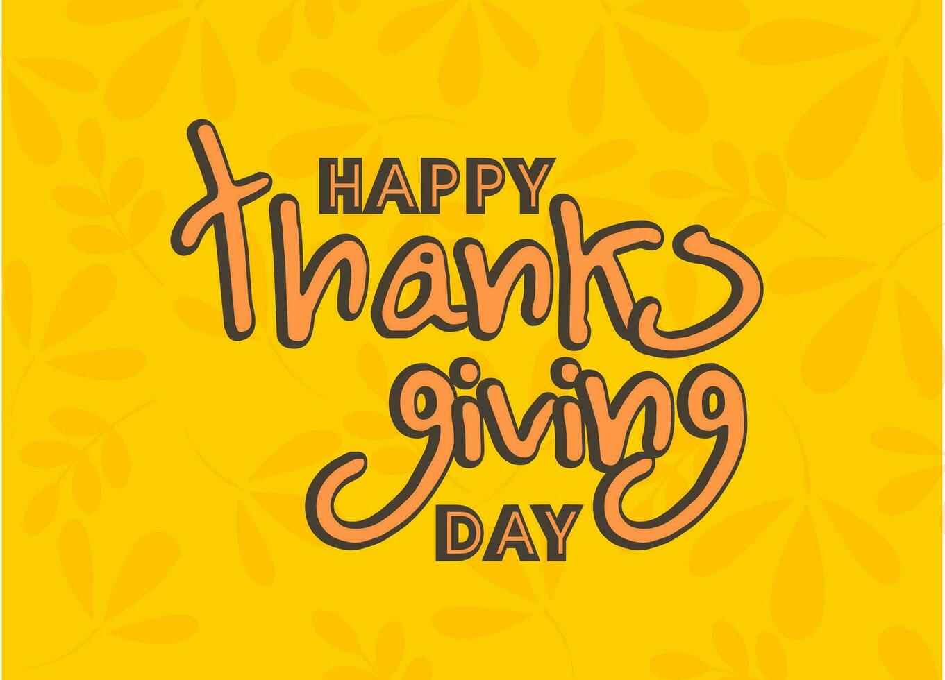 Happy Thanksgiving Background. vector