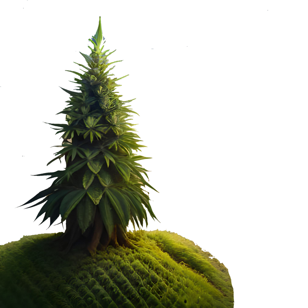 Wonderland Christmas Tree generative with AI png