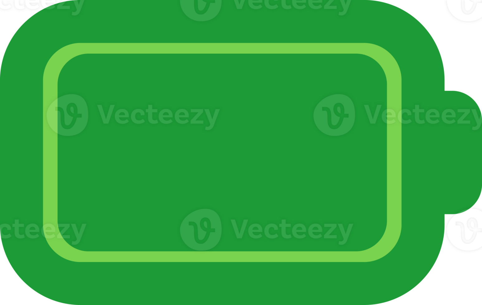 full battery electric clean energy simple flat icon png