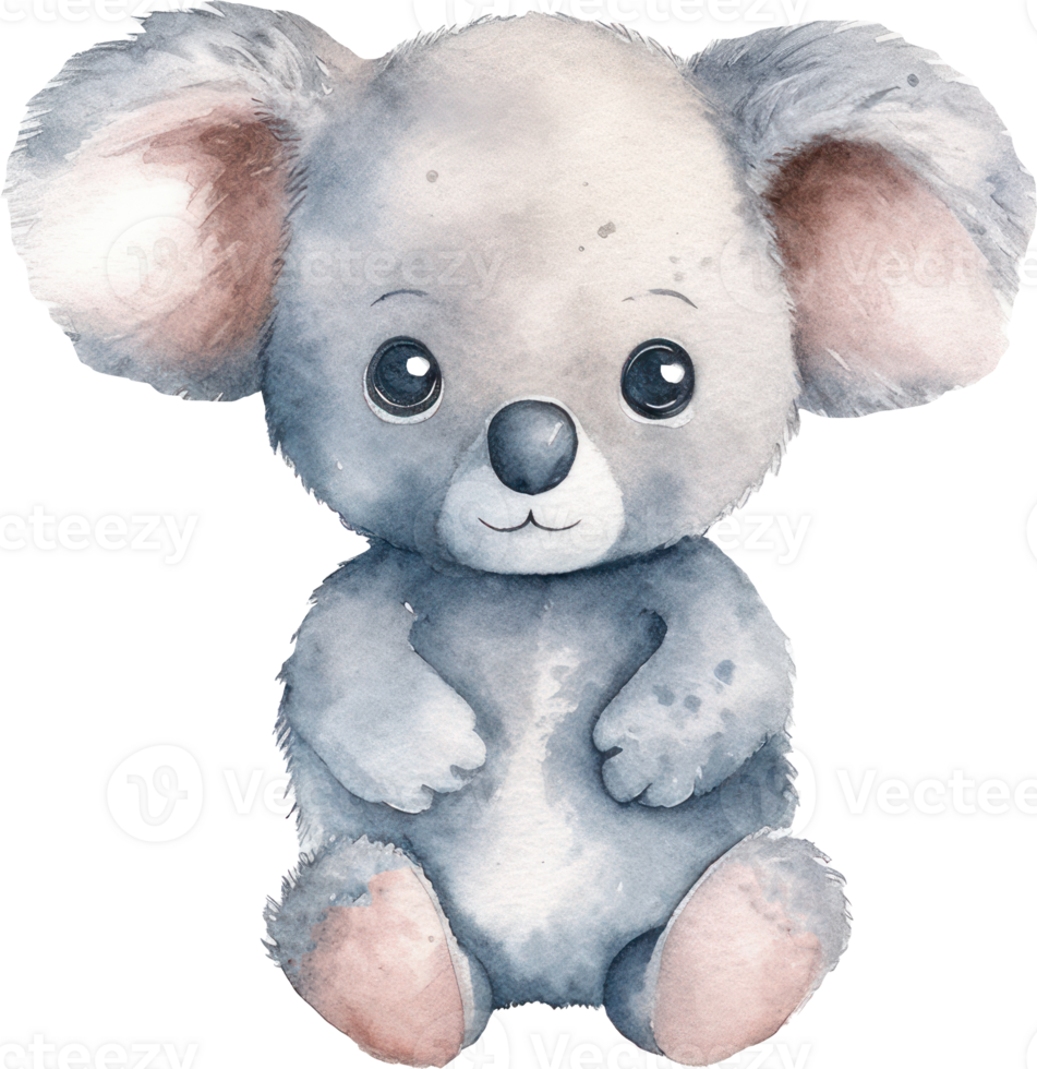 Cute Baby Koala Watercolor png
