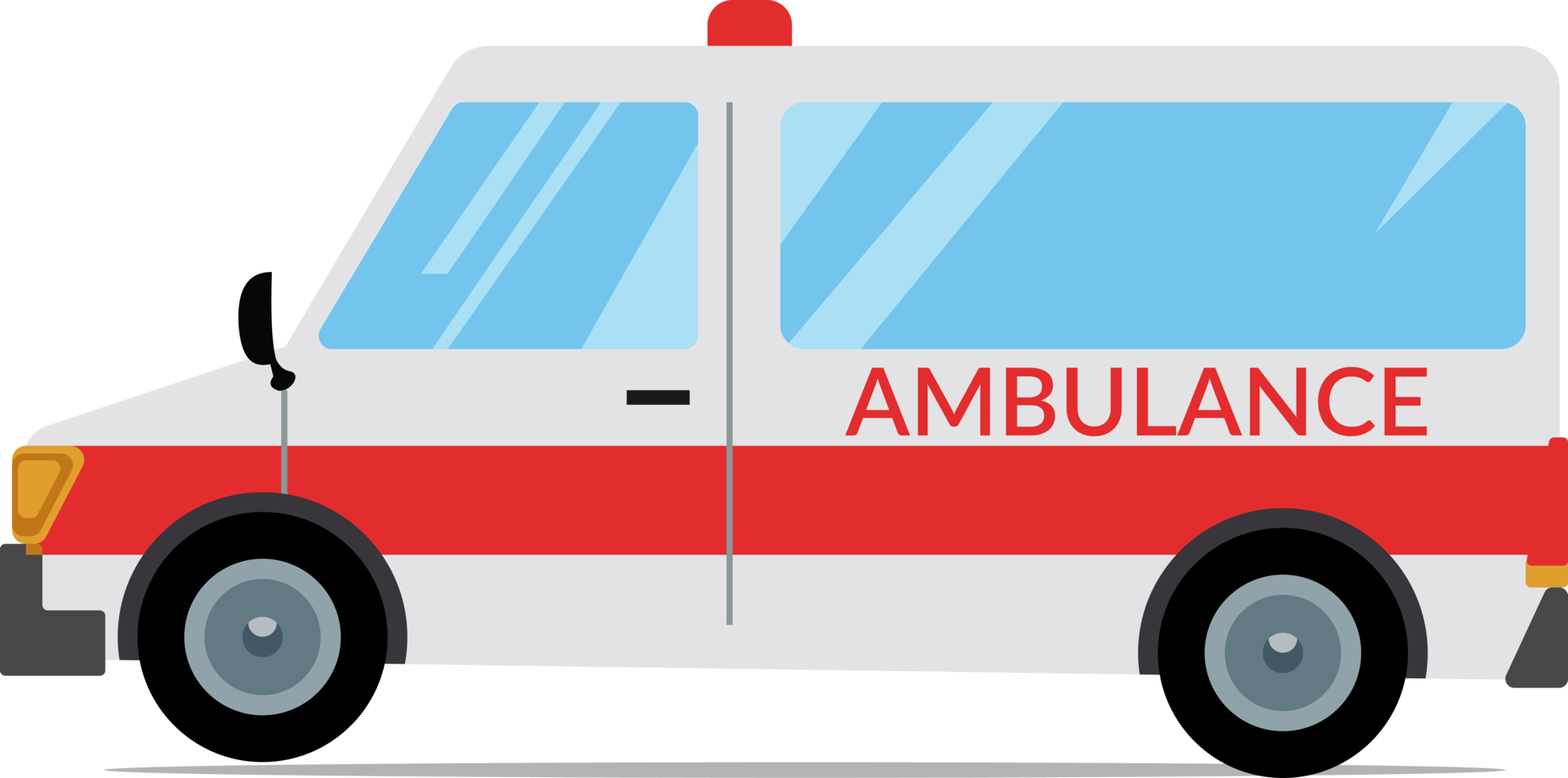 plano diseño ambulancia coche dibujos animados png