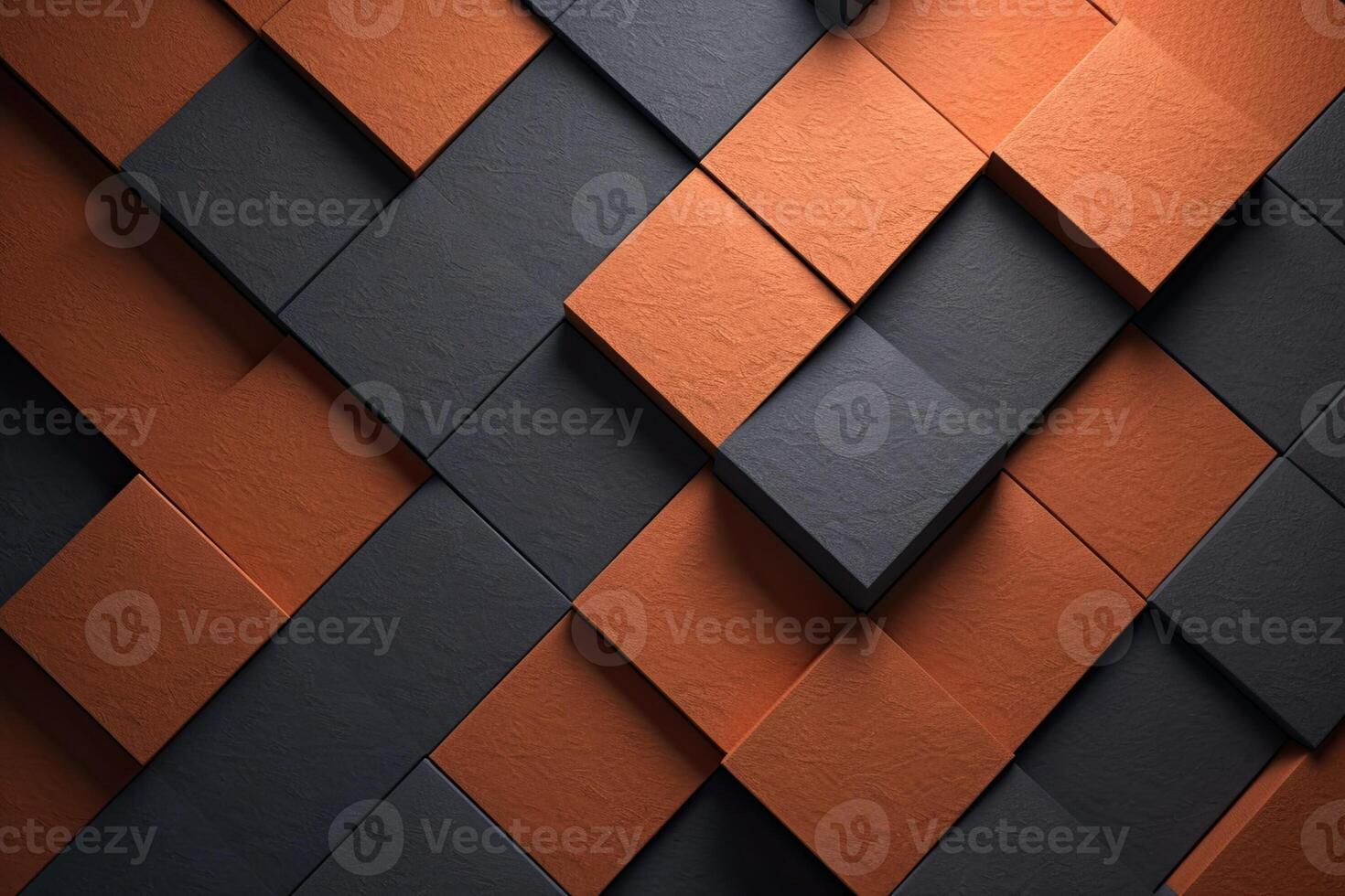 Black orange Minimalist abstract modern wall background photo