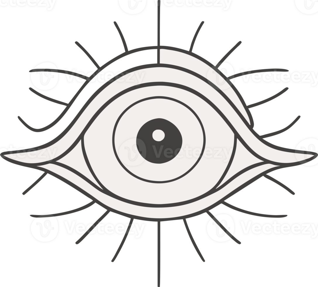 Eye icon. aesthetic png