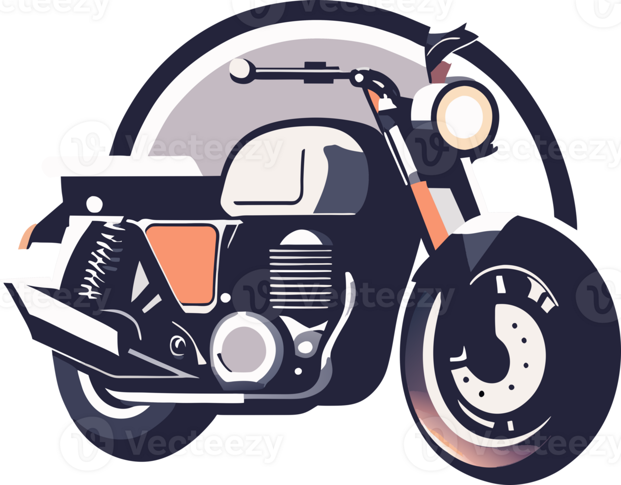 Motorcycle icon. aesthetic png