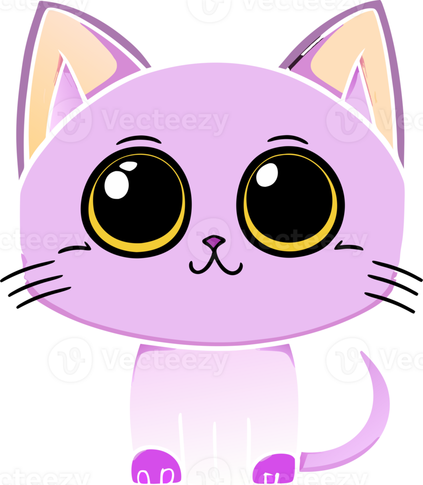 Cat icon. Generative AI 24701498 PNG