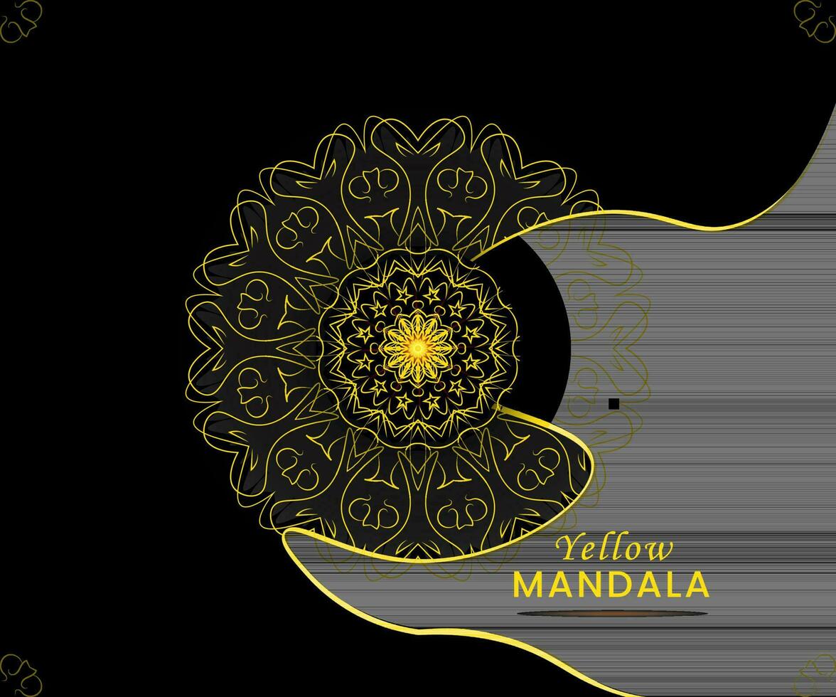 Mandala template for textile to print ready vector