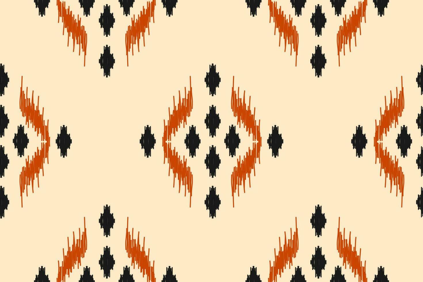 Abstract ethnic pattern art. Ikat seamless pattern traditional. American, Mexican style. vector