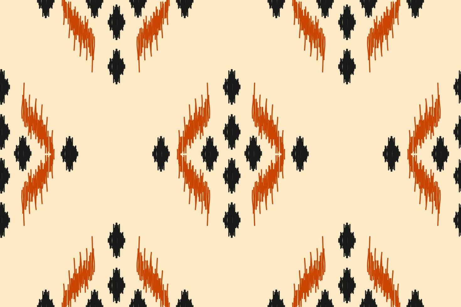 arte de patrones étnicos abstractos. ikat de patrones sin fisuras tradicional. estilo americano, mexicano. vector