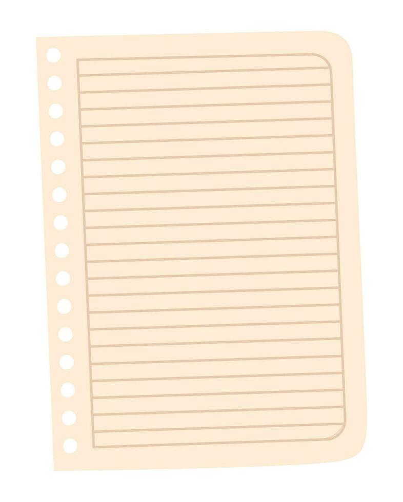 paper page design over white vector