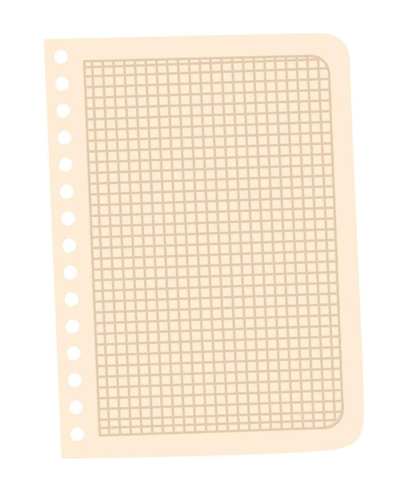 paper page illustration over white vector