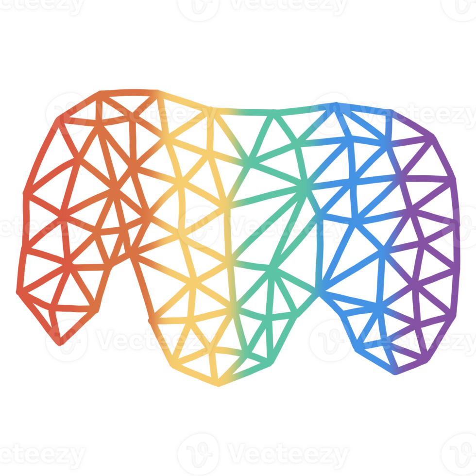 Pride Polygon Organic Shape png