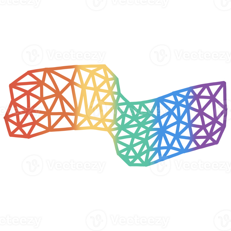 Pride Polygon Organic Shape png