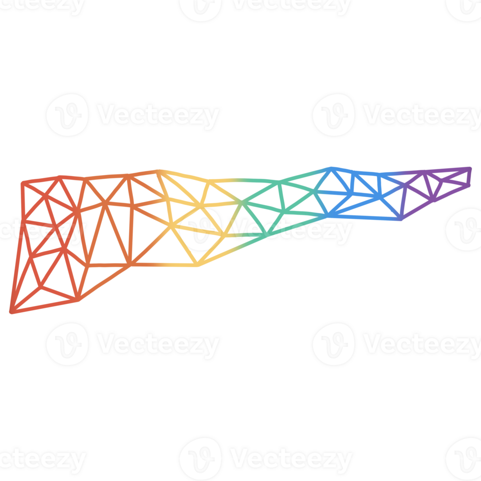 Pride Polygon Organic Shape png