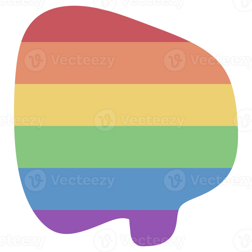 Pride Organic Shape png