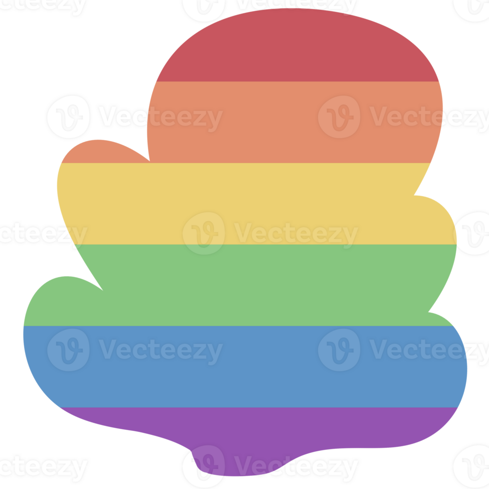 Pride Organic Shape png